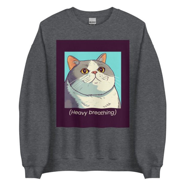unisex crew neck sweatshirt dark heather front 65e9cf870190d