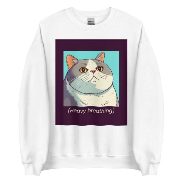 unisex crew neck sweatshirt white front 65e9cf8702a0d