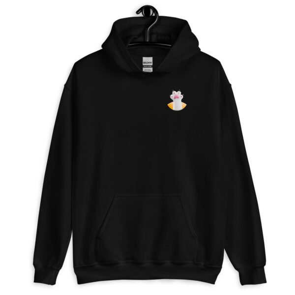 unisex heavy blend hoodie black front 65e7324141393